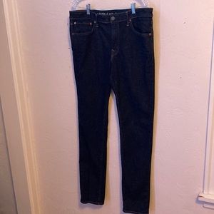 New American Eagle Dark Wash Jeans